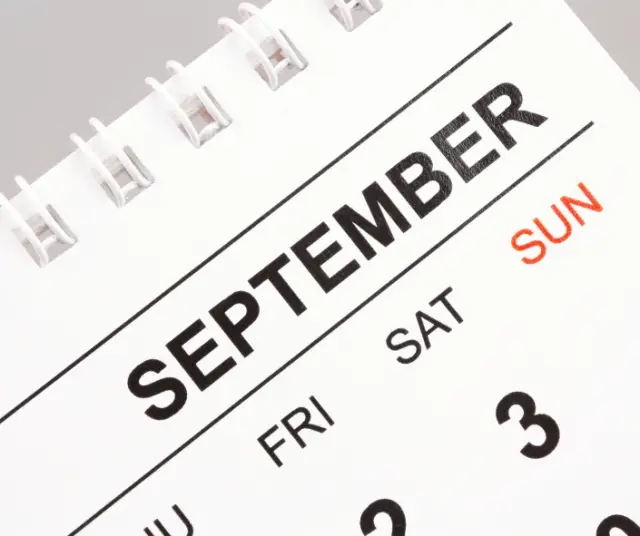 Calendrier septembre 2023 - Chili