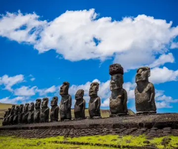 Île de Pâques (Île de Pâques) - Statues Moai