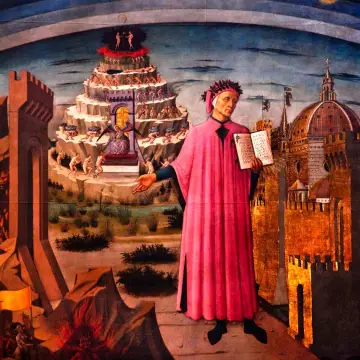 De qué trata la divina comedia