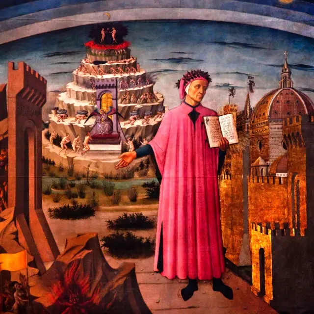 De qué trata la divina comedia