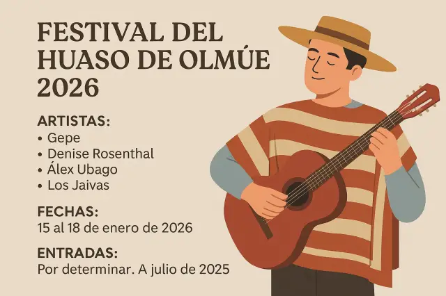 Qué se sabe del Festival del Huaso de Olmué 2026