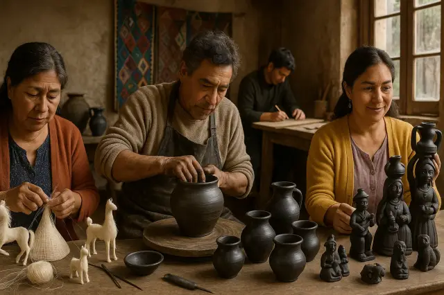 La economía creativa en regiones chilenas: artesanía, identidad y emprendimiento