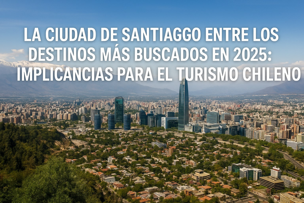 Santiago de Chile destino top 2025 | implicancias para el turismo chileno