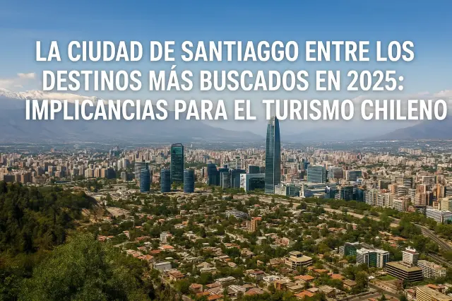 Santiago parmi les destinations les plus prisées en 2025