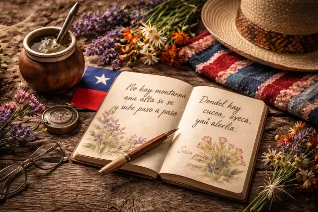 Frases y reflexiones inspiradoras chilenas para compartir