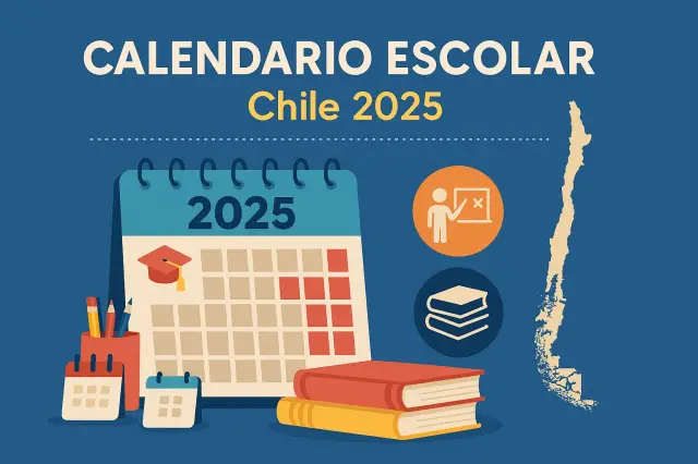 Calendario escolar Chile 2025: fechas de clases, vacaciones y feriados por región