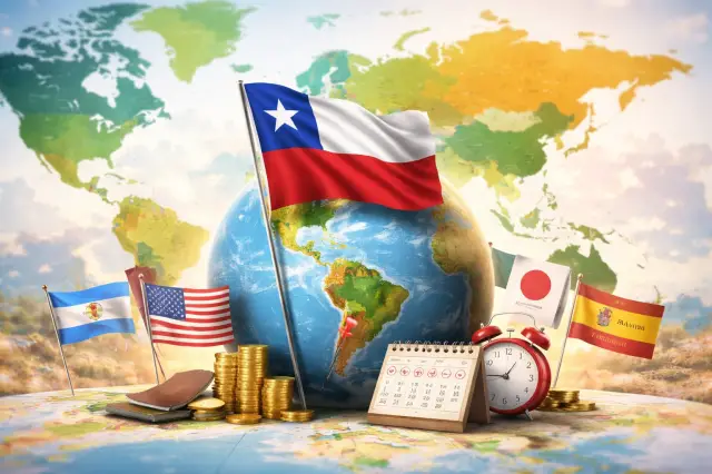 Cuántos feriados tiene Chile en comparación con otros países
