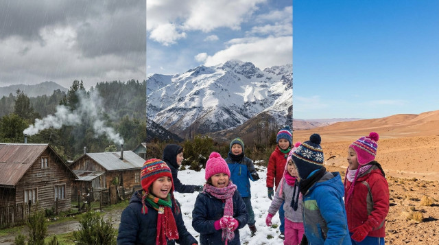 Vacaciones de invierno en Chile: cómo el clima y la geografía hacen que cada zona viva la pausa de forma distinta