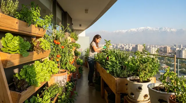 Cómo crear una huerta urbana en casa: guía para cultivar hortalizas en el clima de Chile durante 2026