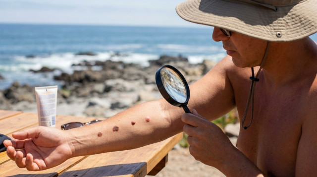 Guía visual ABCDE para la detección temprana del cáncer de piel