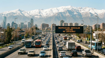 Cómo funciona la restricción vehicular en Santiago: guía sobre calendarios, multas y vehículos exentos