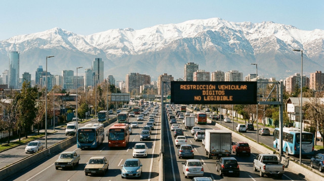 Cómo funciona la restricción vehicular en Santiago: guía sobre calendarios, multas y vehículos exentos