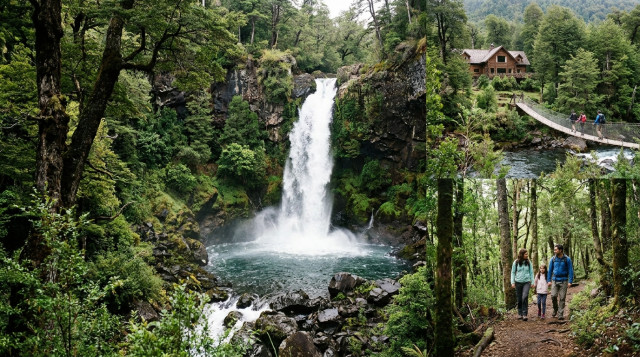 Qué hacer en Huilo Huilo: guía de saltos de agua, hoteles de montaña y senderos en la selva patagónica