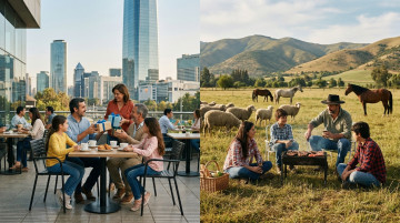 Contraste urbano y rural: cómo se vive el Día del Padre en ciudades y campos de Chile